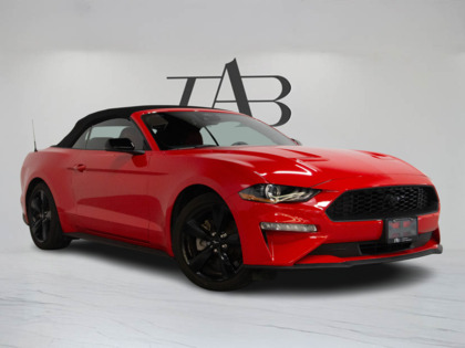 used 2022 Ford Mustang car, priced at $33,900