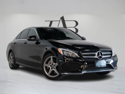used 2018 Mercedes-Benz C-Class car, priced at $29,900