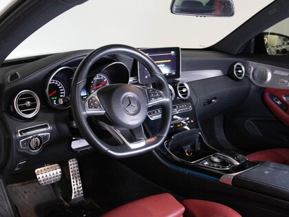 used 2017 Mercedes-Benz C-Class car, priced at $34,900