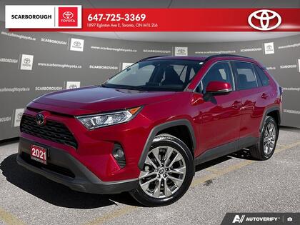 used 2021 Toyota RAV4 car, priced at $33,495