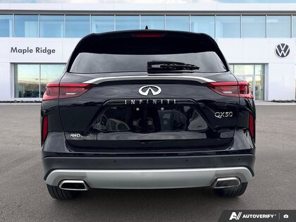 used 2021 INFINITI QX50 car, priced at $30,099