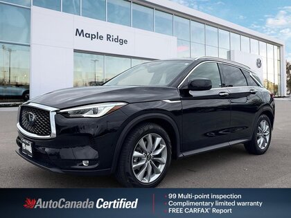 used 2021 INFINITI QX50 car, priced at $30,099
