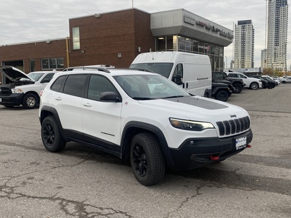 used 2021 Jeep Cherokee car, priced at $27,910