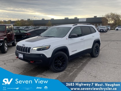 used 2021 Jeep Cherokee car, priced at $27,910