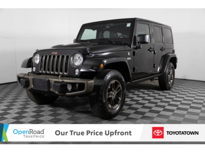 used 2016 Jeep Wrangler Unlimited car, priced at $25,998