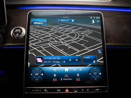 used 2021 Mercedes-Benz S-Class car, priced at $92,900