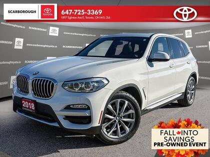 used 2018 BMW X3 car, priced at $22,895
