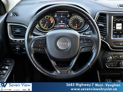 used 2021 Jeep Cherokee car, priced at $27,310