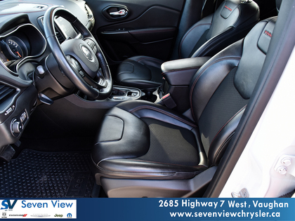 used 2021 Jeep Cherokee car, priced at $27,310