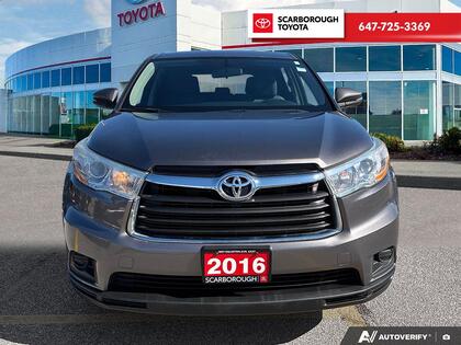 used 2016 Toyota Highlander car, priced at $18,990