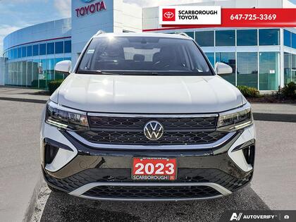 used 2023 Volkswagen Taos car, priced at $28,495