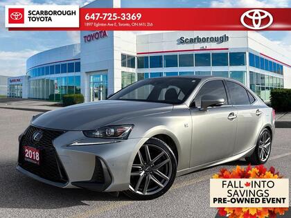 used 2018 Lexus IS car, priced at $28,990