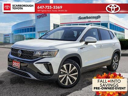 used 2023 Volkswagen Taos car, priced at $28,495