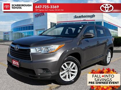 used 2016 Toyota Highlander car, priced at $18,990