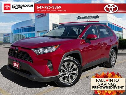 used 2021 Toyota RAV4 car, priced at $32,990