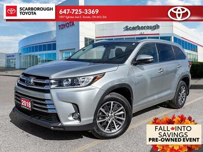 used 2018 Toyota Highlander car, priced at $32,995