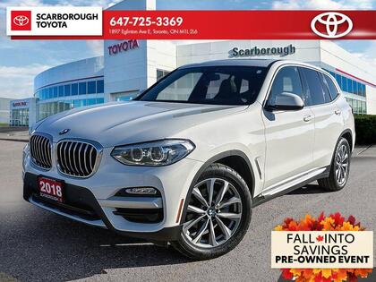 used 2018 BMW X3 car, priced at $22,895