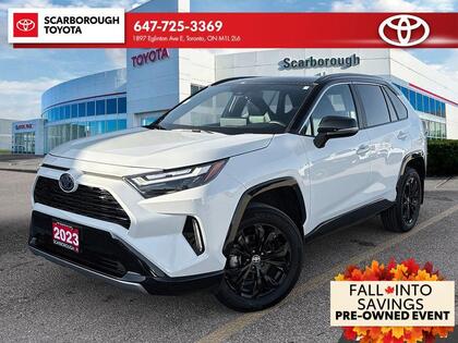 used 2023 Toyota RAV4 car, priced at $44,495
