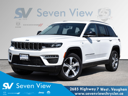 used 2023 Jeep Grand Cherokee 4xe car, priced at $62,310