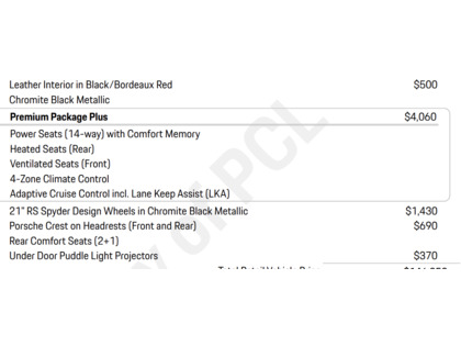 used 2025 Porsche Cayenne car, priced at $159,900