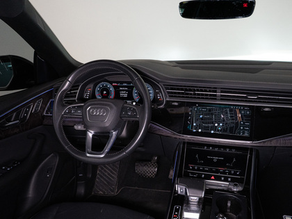 used 2020 Audi Q8 car, priced at $43,900