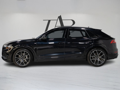 used 2020 Audi Q8 car, priced at $43,900