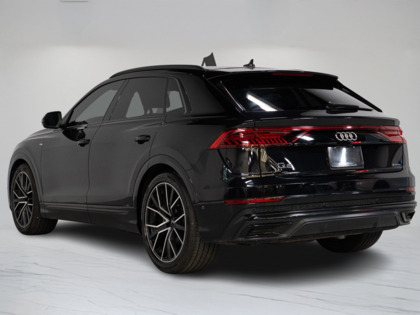 used 2020 Audi Q8 car, priced at $43,900
