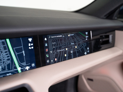 used 2021 Porsche Taycan car, priced at $79,900