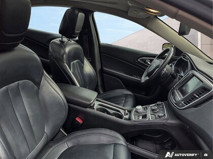 used 2015 Chrysler 200 car, priced at $13,178