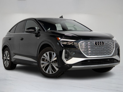 used 2024 Audi Q4 e-tron Sportback car, priced at $56,900