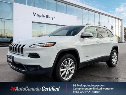used 2016 Jeep Cherokee car, priced at $17,349