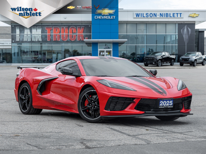 used 2025 Chevrolet Corvette car, priced at $87,993