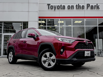 used 2021 Toyota RAV4 car, priced at $31,495