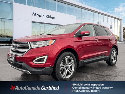used 2017 Ford Edge car, priced at $17,999