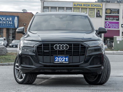 used 2021 Audi Q7 car, priced at $36,993