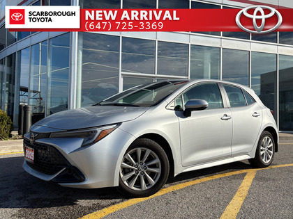 used 2025 Toyota Corolla Hatchback car, priced at $29,990