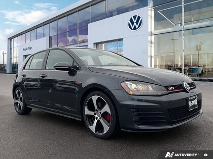 used 2016 Volkswagen Golf GTI car, priced at $23,098