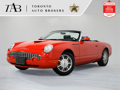 used 2002 Ford Thunderbird car, priced at $21,900
