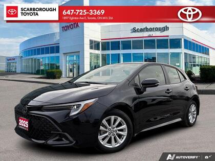 used 2025 Toyota Corolla Hatchback car, priced at $29,995