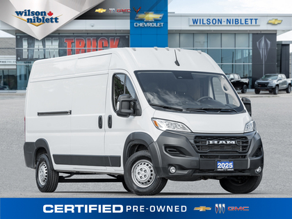 used 2025 Ram ProMaster Cargo Van car, priced at $49,993
