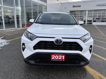 used 2021 Toyota RAV4 car, priced at $20,995