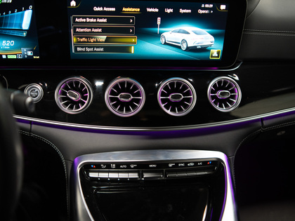 used 2023 Mercedes-Benz AMG GT car, priced at $111,900