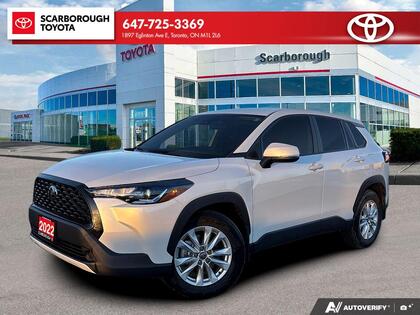 used 2022 Toyota Corolla Cross car, priced at $31,995