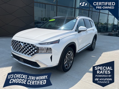used 2023 Hyundai Santa Fe Hybrid car, priced at $37,297