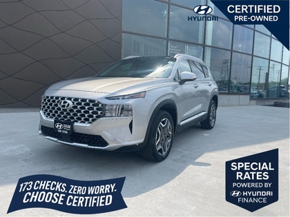 used 2023 Hyundai Santa Fe Hybrid car, priced at $36,981