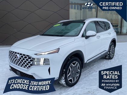 used 2023 Hyundai Santa Fe Hybrid car, priced at $37,200