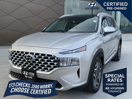 used 2021 Hyundai Santa Fe Hybrid car, priced at $30,500